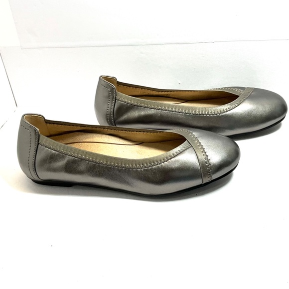 Vionic Spark Caroll Classic Ballet Flat Metallic Women’s Shoes 6M - Picture 2 of 9